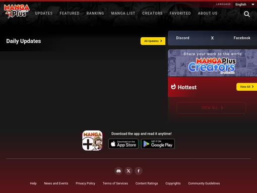 MANGA Plus by SHUEISHA